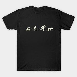 Swim. Bike. Run. Puke. T-Shirt